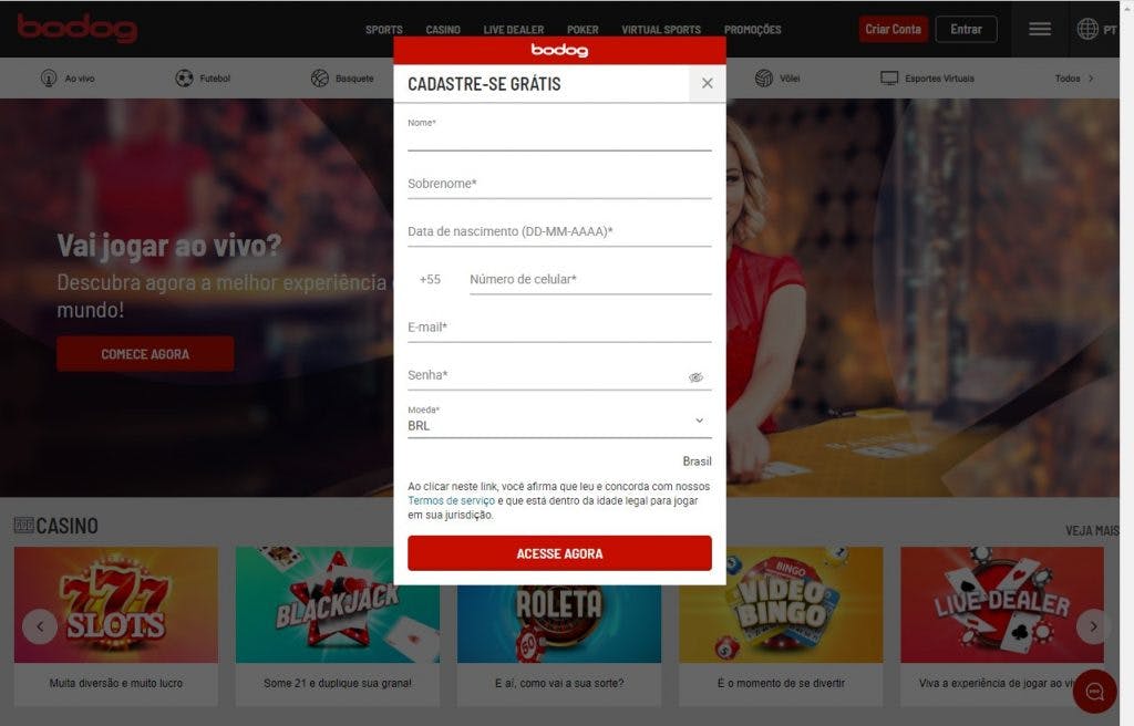 Betway casino online
